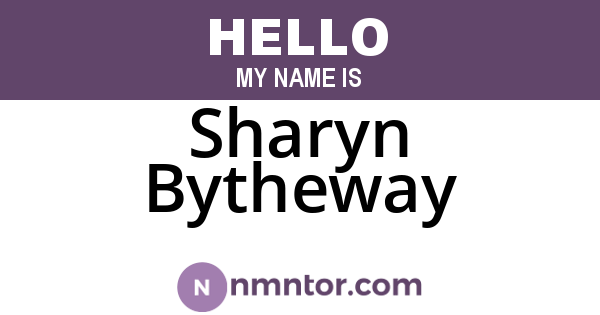 Sharyn Bytheway