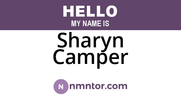 Sharyn Camper