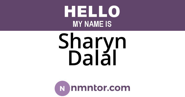 Sharyn Dalal