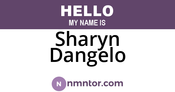 Sharyn Dangelo