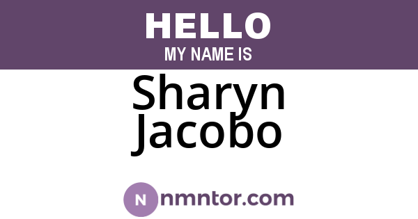 Sharyn Jacobo