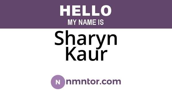 Sharyn Kaur
