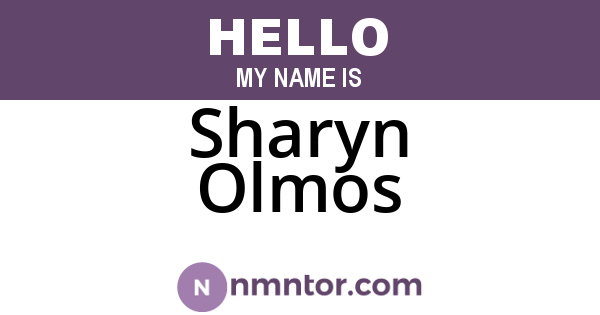 Sharyn Olmos
