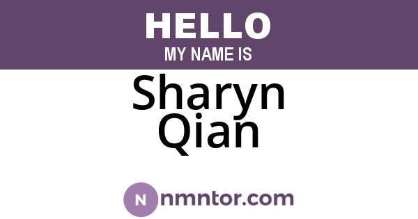 Sharyn Qian