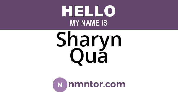 Sharyn Qua