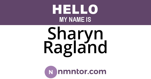 Sharyn Ragland