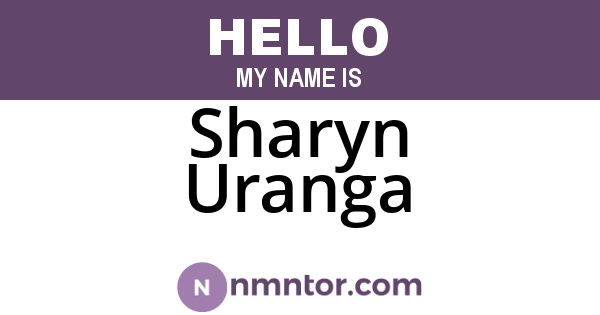 Sharyn Uranga