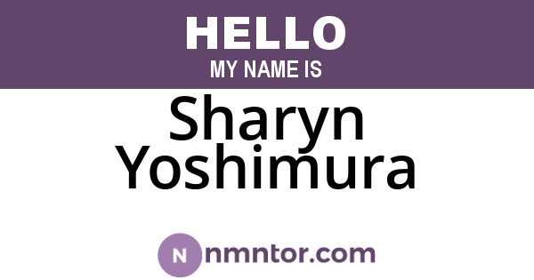 Sharyn Yoshimura