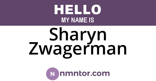 Sharyn Zwagerman