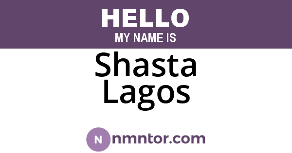 Shasta Lagos
