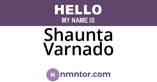 Shaunta Varnado