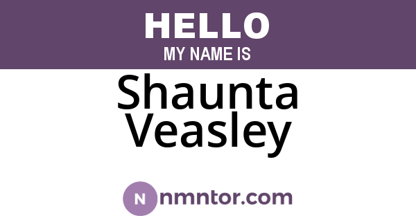 Shaunta Veasley