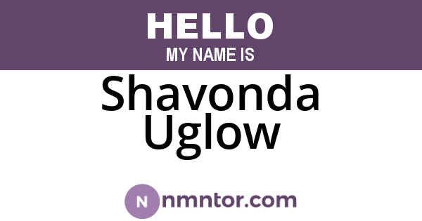 Shavonda Uglow