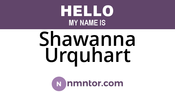 Shawanna Urquhart