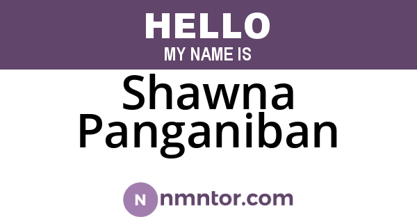 Shawna Panganiban