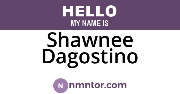 Shawnee Dagostino