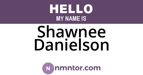 Shawnee Danielson