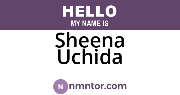 Sheena Uchida