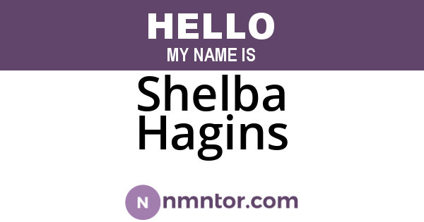 Shelba Hagins