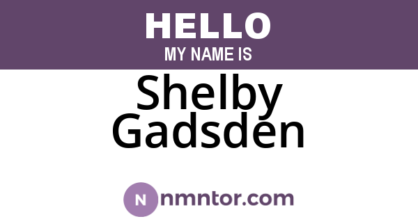 Shelby Gadsden
