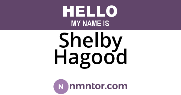Shelby Hagood