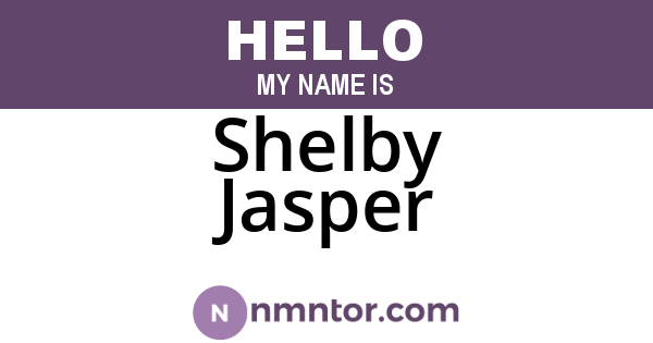 Shelby Jasper