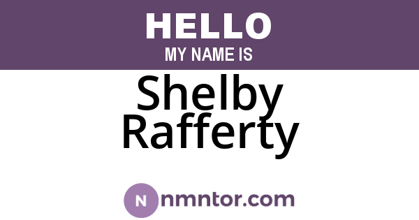 Shelby Rafferty