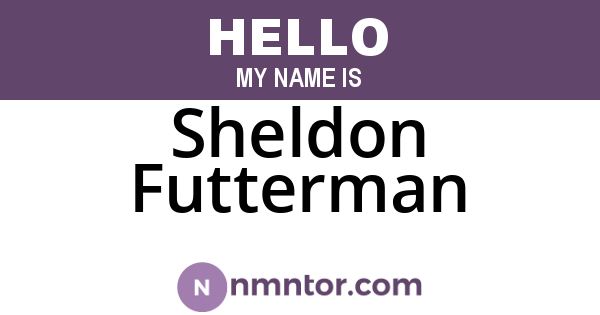Sheldon Futterman