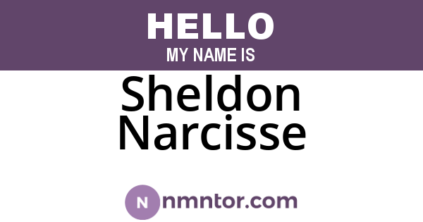 Sheldon Narcisse
