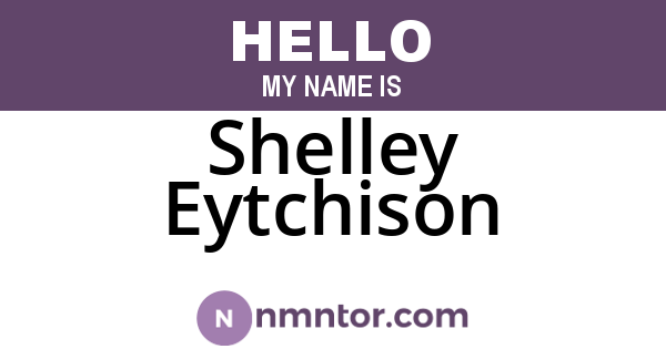 Shelley Eytchison