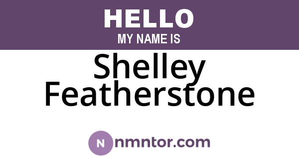 Shelley Featherstone