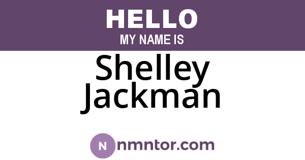 Shelley Jackman