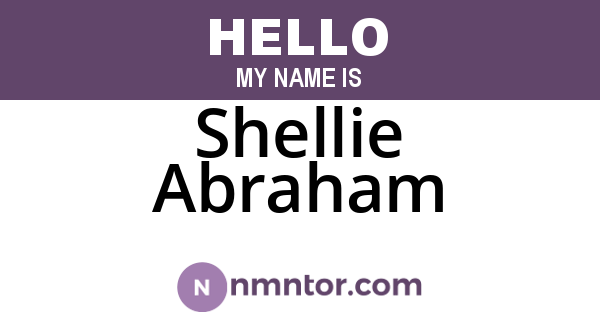 Shellie Abraham
