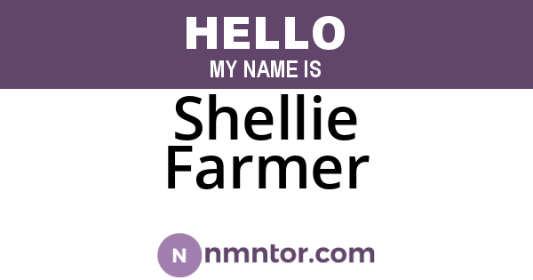Shellie Farmer