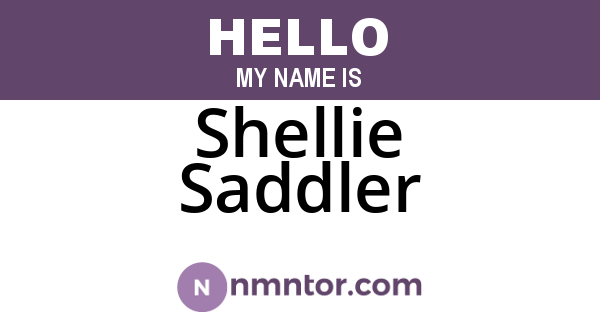 Shellie Saddler