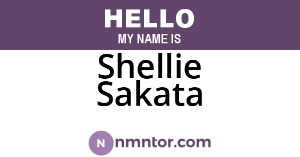 Shellie Sakata