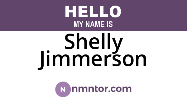 Shelly Jimmerson