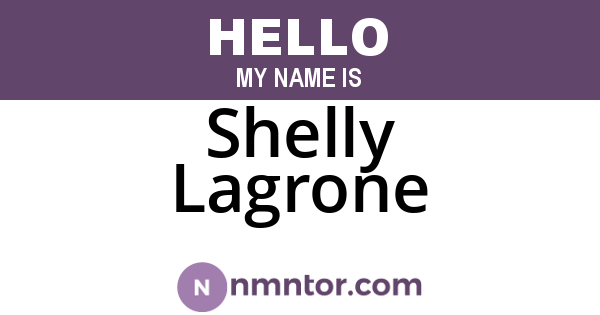 Shelly Lagrone