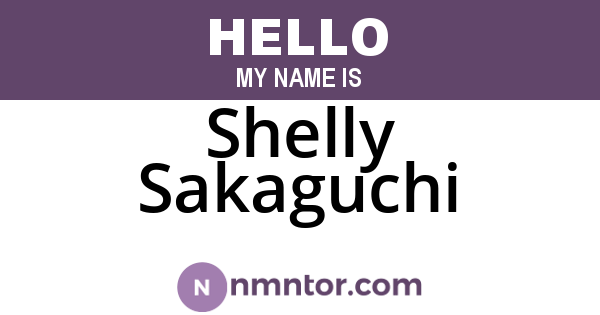 Shelly Sakaguchi