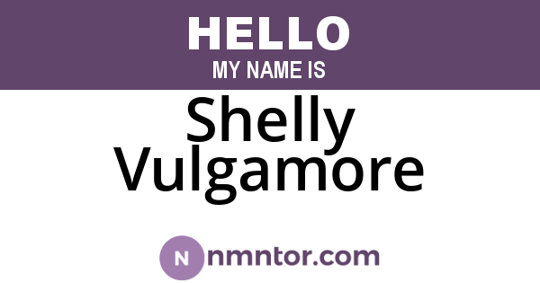 Shelly Vulgamore