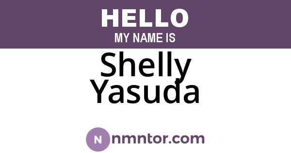Shelly Yasuda