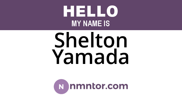 Shelton Yamada