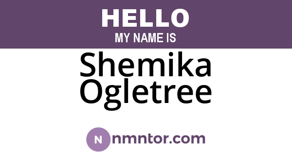 Shemika Ogletree