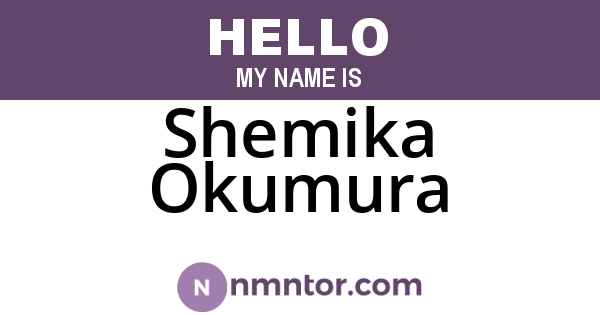 Shemika Okumura