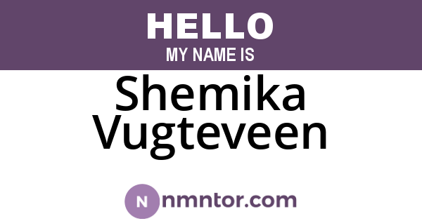 Shemika Vugteveen