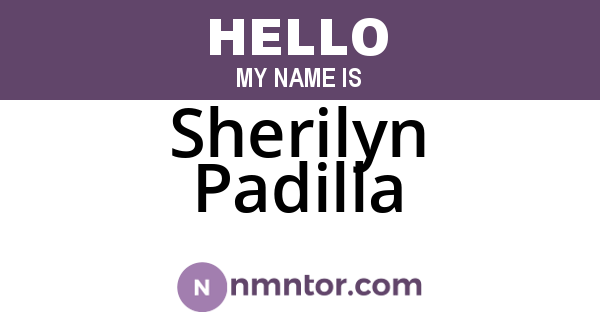 Sherilyn Padilla