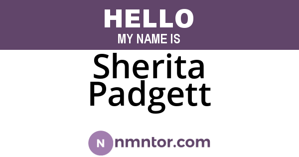 Sherita Padgett