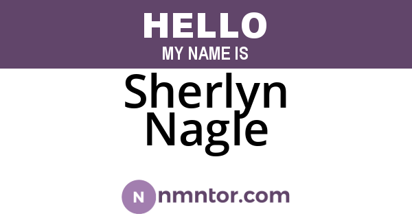 Sherlyn Nagle