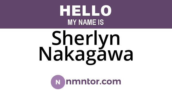 Sherlyn Nakagawa
