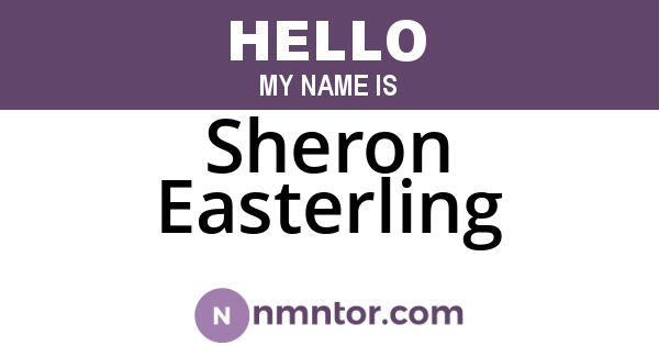 Sheron Easterling